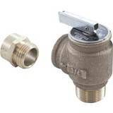 Laars R0336100 Pressure Relief Valve,Jandy/Zodiac,3/4" x 3/4",75psi,polymer