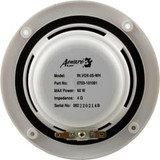 Gecko Alliance 0703-101001 Flush Mount Speaker, Gecko in.vox, 5-1/4", 60w, White, qty 2