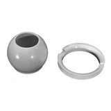 Balboa Hydro Jet Eyeball & Retainer Ring White | 10-3808WHT