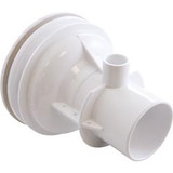 Waterway Plastics 210-3910 Jet Cmplt, WW Old Faithful, 4-3/4"hs,90gpm,Scal,Wht,Str Body