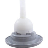 Balboa/Pentair Cyclone Barrel Assy, Pulsator, Emerald Cut, Dk Gray | 9511WW