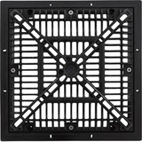 Custom Molded Products 25508-094-000L Main Drain Frame, CMP, 9" x 9", Black, w/ Gate