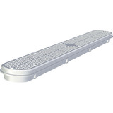 Custom Molded Products 32" Gunite Channel Drain, Frame & Grate, White | 25506-320-100