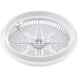 Pentair Pool Products 500108 Main Drain Grate,PentairStarGuard,8",112gpm,White,Long Ring