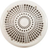 Waterway Plastics 640-1800 V Main Drain Cover & Frame, Waterway Tru Flo 8", White, VGB