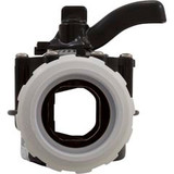 Custom Molded Products 25922-204-000 Diverter Valve, 2In Unions, 2-Way, Black