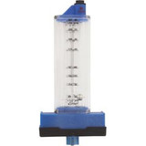 Rola-Chem 570341T Flowmeter, Rola-Chem Top Mount, 1-1/2" PVC, 25-60 GPM