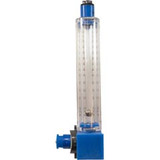 Rola-Chem 570361V Flowmeter, Rola-Chem Vertical Mount, 2-1/2" PVC, 60-240 GPM