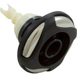 Waterway 229-4021S Jet Intl, WW Poly Storm,Swirl,3-5/8"fd,Dir,SS/Blk,Thd