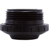 Waterway Plastics 400-1411CB Eyeball Fitting, WW, 1-1/2"mpt, 2-3/8"fd, 1/2"Orifice, Black