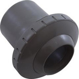 Waterway Plastics Eyeball Fitting, WW, 1-1/2"Insider, 2-3/8"fd, 1"Orifice, Gry | 400-1427E