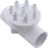 Waterway Plastics 672-5070 Manifold, 3/8"sb, 8 Port, Pancake, 1"s x 1"s