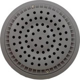 Waterway Plastics Main Drain, WW Anti Vortex, 8" Rnd, Vinyl, 2"s, Gray | 640-2757 V