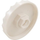 Waterway Plastics Knob, Waterway, F.A.S., 1" Scalloped, White | 662-3010