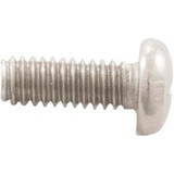 Waterway Plastics 819-00051B Screw, 8-32 X 7/16 Phil Pan M/S, 316-Ss (Bag)