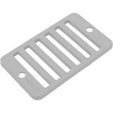 Custom Molded Products 25533-000-010 Rectangular Grate W/ Screws(Wh)