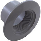 Custom Molded Products 25524-201-000 Wall Fitting, CMP, 1-1/2"fpt x 2" Insider, 3-1/2"fd, Gray