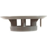 Custom Molded Products Floor Inlet Fitting Cover Wth Screw Gray | 25527-101-100
