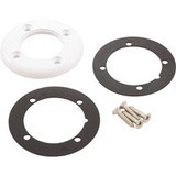 Custom Molded Products 25546-100-000 Vnl Pool Return Faceplate Kit Threaded White