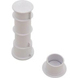 Custom Molded Products 25570-100-000 Volleyball Pole Holder Kit White