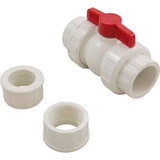 Hayward 2" Pvc Tu Compact Valve S/T Epdm Tpv White | QTA1020CSEW