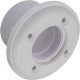 Pentair 542429 Wall Fitting, Vinyl Std Body, 1-1/2"mpt x 1-1/2"s, White