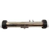 HydroQuip Heater, FloThru,BWG,15" x 2",230v,5.5kW,w/Tailpieces, Gen | 26-0535-7S-K