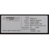HydroQuip PS6003-LH Control,Hydro-Quip PS6003-LH,P1,P2,Bl,Oz,Lt,LH, 115v/230v