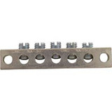 Spa Components NA-30 Ground Bus Bar, 5 Position, 14-6 AWG