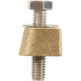 Perma-Cast Wedge Assembly, Brass w/Bolt, 3" | PW-3C