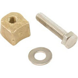 Perma-Cast Wedge Assembly, Brass w/Bolt, 3" | PW-3C