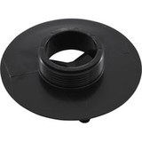 AquaStar Pool Products Wall Fitting, 4" dia, 1-7/8"hs, 1-1/2"mpt, Black | 415T102