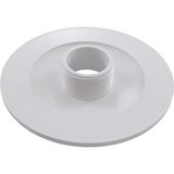 AquaStar Pool Products Wall Fitting, 6" dia, 1-7/8"hs, 1-1/2"mpt Extended, White | 6E15T101