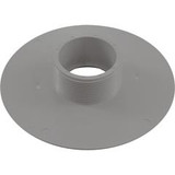 AquaStar Pool Products 620T15S103 Wall Fitting, 6" dia, 2-3/8"hs, 2"mpt-1-1/2"s, Lt Gray