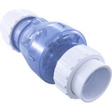 Magic Plastics 0823-20MC Check Valve, Magic Plastics Smart Check, 2"Union, 2lb. Clear