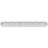 AquaStar Pool Products Channel Drain Cover, Aquastar,32", Anit-Entrap, w/Frame,Wht | 32CDAVFR101