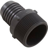 Lasco Fittings 1436212 Barb Adapter, Lasco, 1-1/2"mpt x 1-1/4"b, PVC