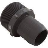 Lasco Fittings 1436212 Barb Adapter, Lasco, 1-1/2"mpt x 1-1/4"b, PVC