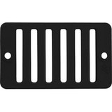Waterway Plastics 2"X4" Deck/Gutter Drain Grate - Blk | 642-2801