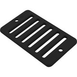 Waterway Plastics 642-2801 2"X4" Deck/Gutter Drain Grate - Blk