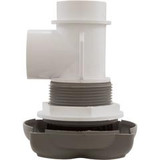 Waterway Plastics On/Off Valve, Waterway, 2-1/16"hs, 1"s x 1"s, Gray,Star Hndl | 600-3527