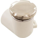 HydraBath FACS-17 A/C Knob Asy, Futura, Scallop, Chrome