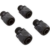 Zodiac Pool Equipment Soft Quick Connect Fittings, Zodiac Pol Booster Pumps, 4Pk | R0621000