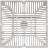 Waterway Plastics Main Drain Grate, Waterway 9" x 9" Square, White | 642-4790 V