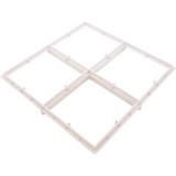 AquaStar Pool Products Drain Grate, 4-12" Sq, w/ 24" Sq Frame, Anit Entrap, White | 24101