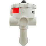 Praher Canada Ltd SM2-SR3U Multiport Valve, Praher SM2-SR3U, 2", w/StaRite Plumbing,Wht