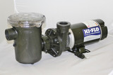 Waterway Plastics Pump, WW Hi-Flo II, 1.5SPL, 1-Spd,115v, 6"Trp,3ft Nema, Vert | SD-10-1-N