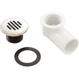 Waterway Plastics 640-0401S Lo-Profile Drain Assembly W/Ss Cover