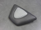 Coast Spa Corner Pillow, 2-Part Neck Jet Lounge, Black/Gray OEM | CS-2011-6