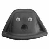 Coast Spa Corner Pillow, 2-Part Neck Jet Lounge, Black/Gray OEM | CS-2011-6